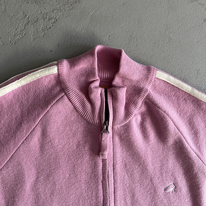 238¥ Knit zip up fleece-pink | Yupoo - Image 9
