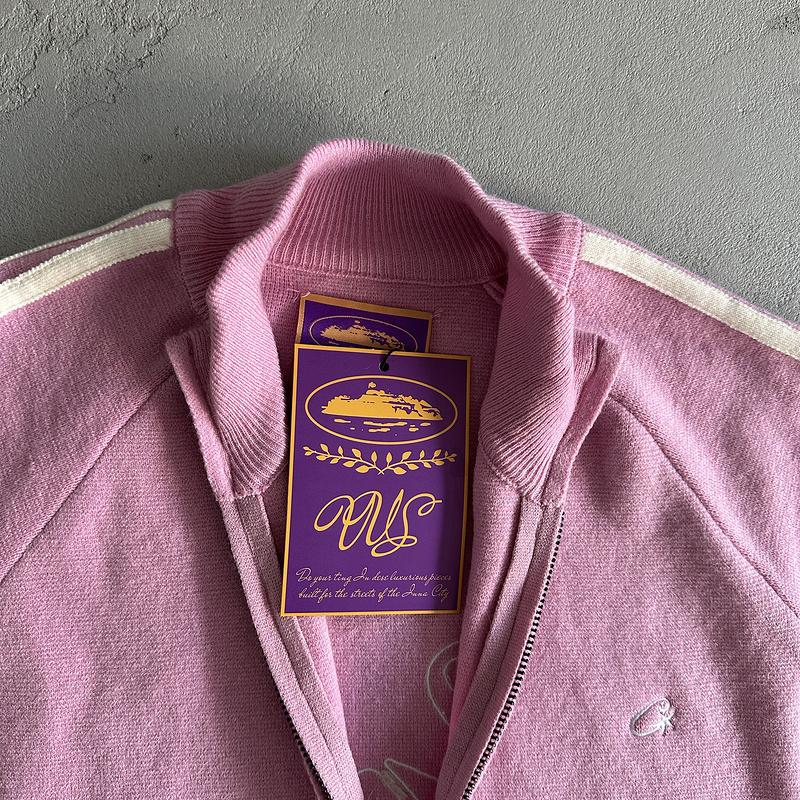 238¥ Knit zip up fleece-pink | Yupoo - Image 11