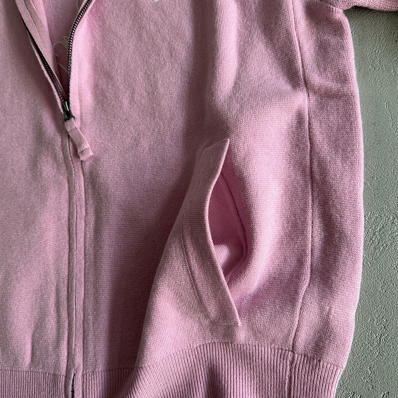 238¥ Knit zip up fleece-pink | Yupoo - Image 13