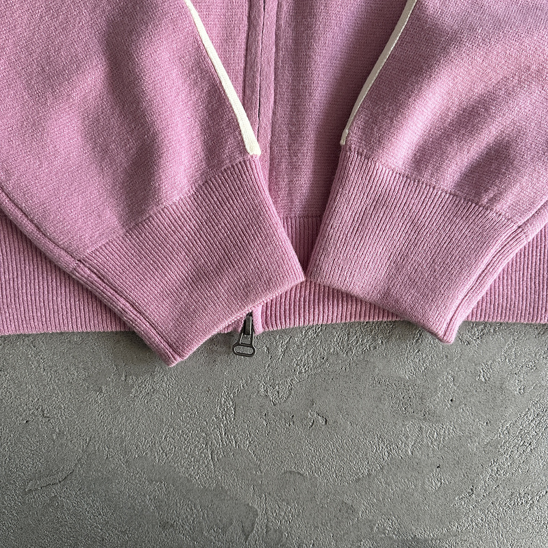 238¥ Knit zip up fleece-pink | Yupoo - Image 14