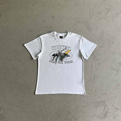 78¥ Narnia rip tee-White 