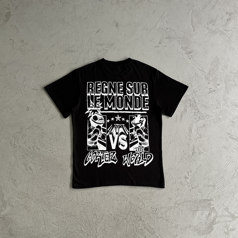 78¥regne surle monde tee-black | Yupoo - Image 13