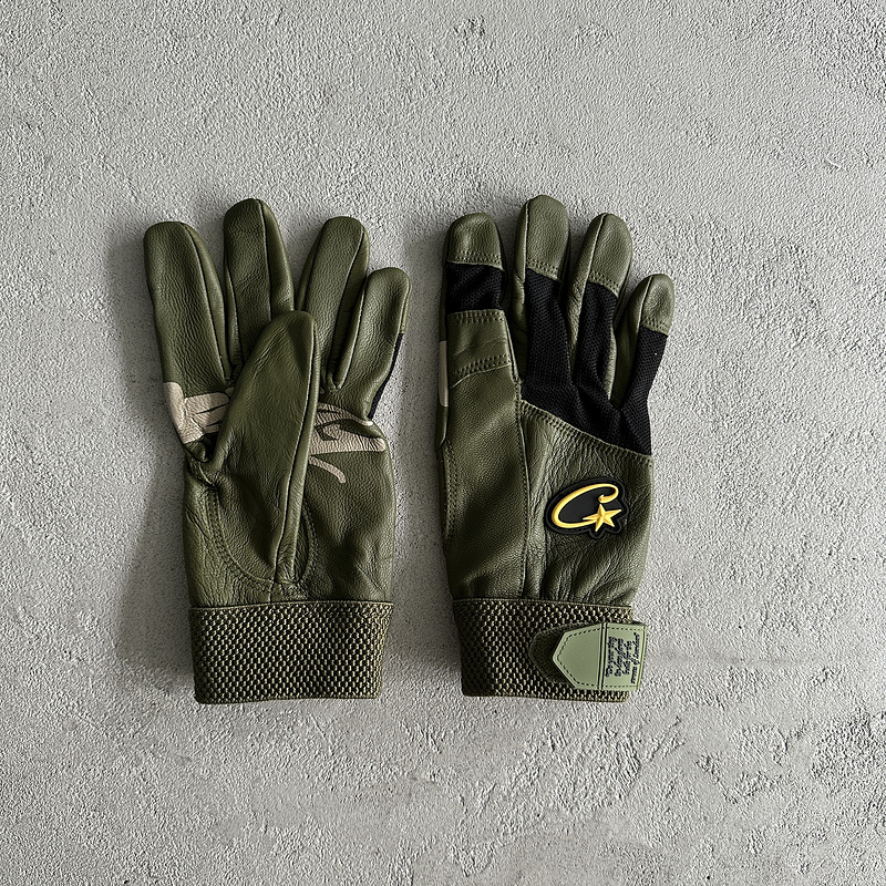 115¥ (Genuine cowhide) green leather gloves | Yupoo - Image 10