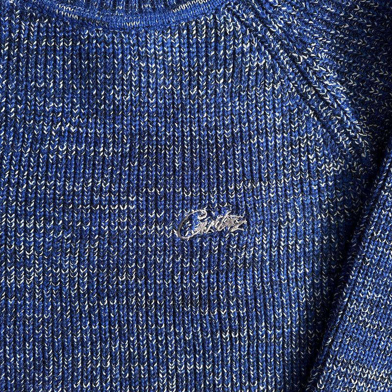 185¥mixed yarn allstarz sweater-blue | Yupoo - Image 7