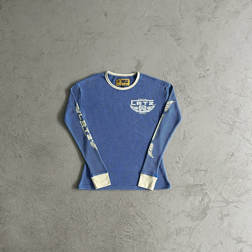 149¥ gasolina waffle washed long sleeves 
