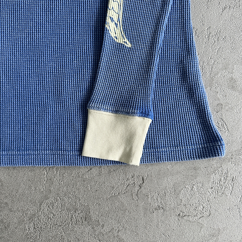 149¥ gasolina waffle washed long sleeves | Yupoo - Image 9