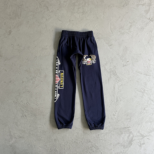 205¥ Eagle three-dimensional print pants 