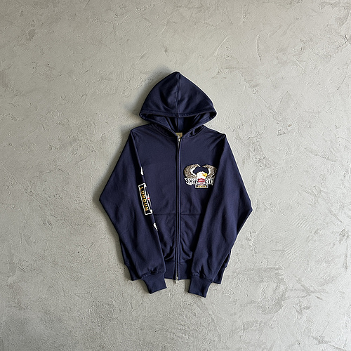 240¥ Eagle three-dimensional print hoodie 