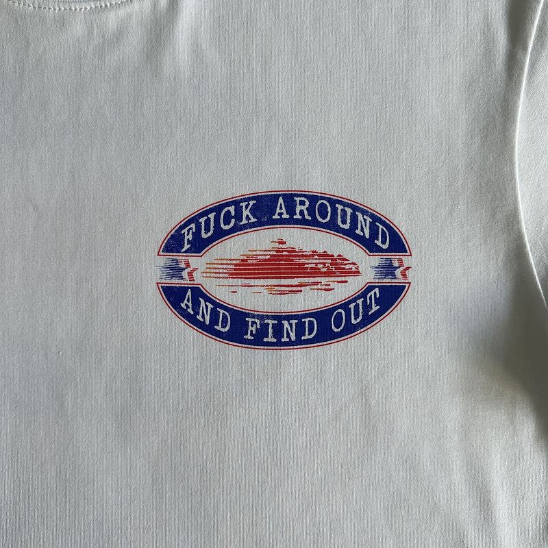 78¥ fuck around and find out tee | Yupoo - Image 8