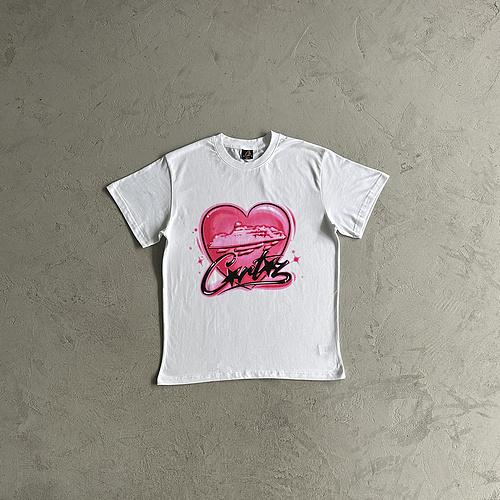 78¥ Pink heart tee 