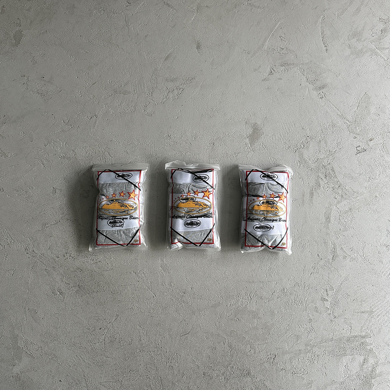 85¥ (3-pack) ALCATRAZ Boxer Briefs-White gray | Yupoo - Image 3