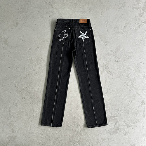 229¥denim jeans-black 