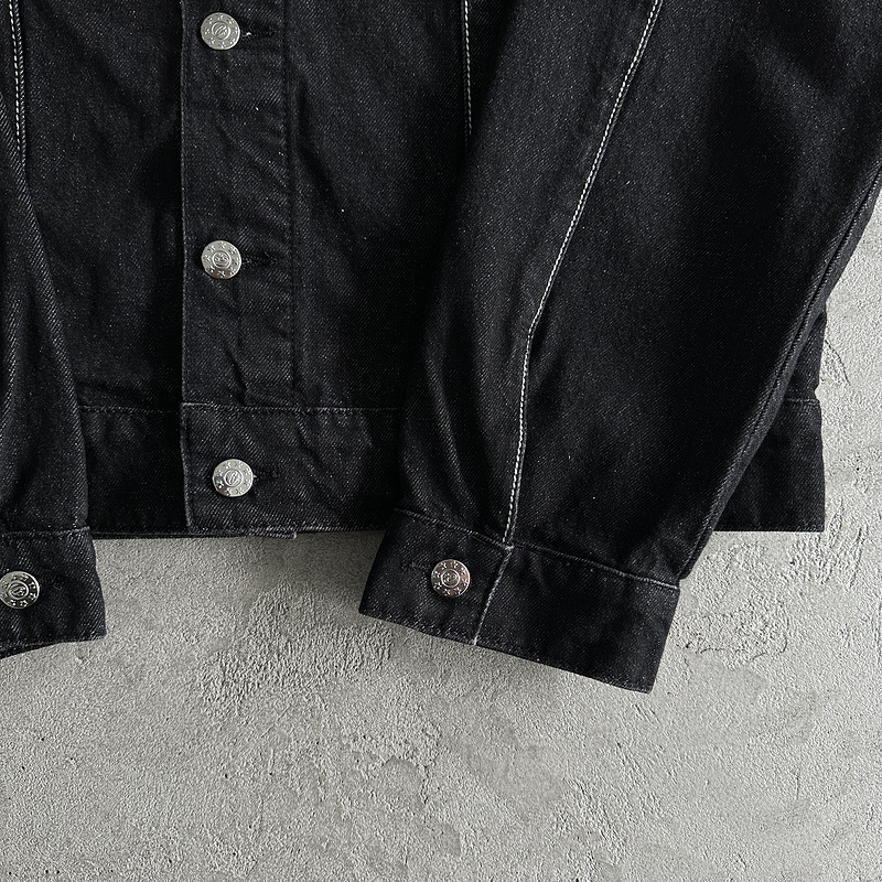 265¥c-star denim jacket-black | Yupoo - Image 9