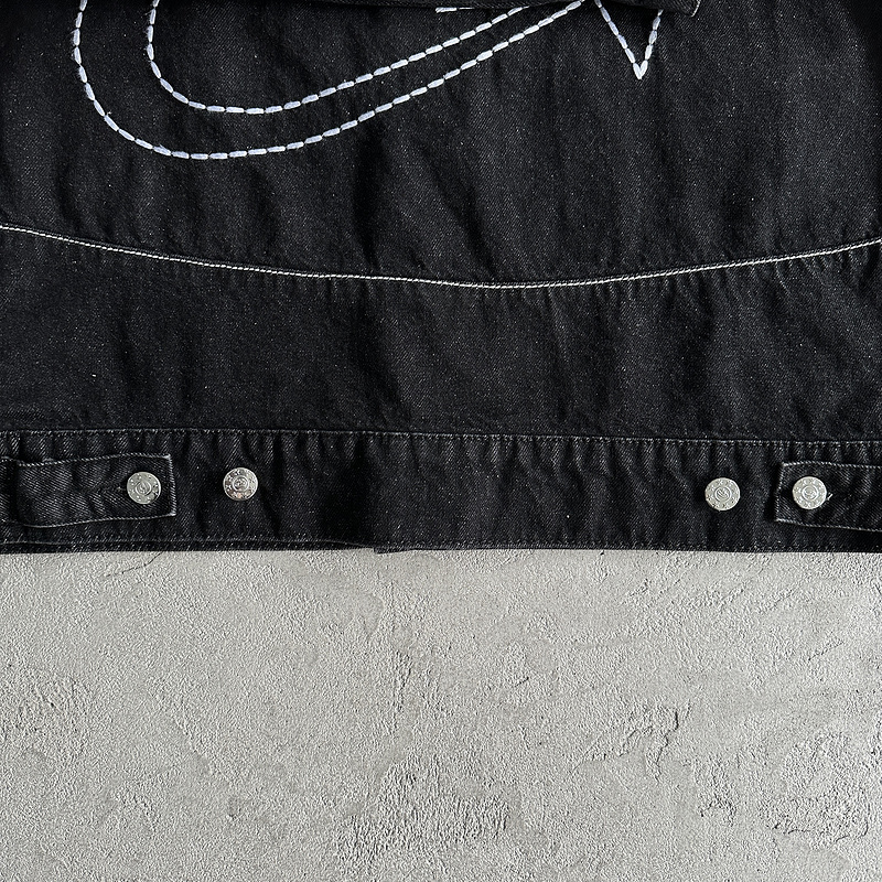 265¥c-star denim jacket-black | Yupoo - Image 16