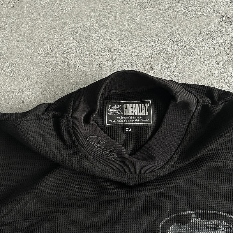 109¥ALCATRAZ WAFFLE LONGSLEVE-black | Yupoo - Image 8