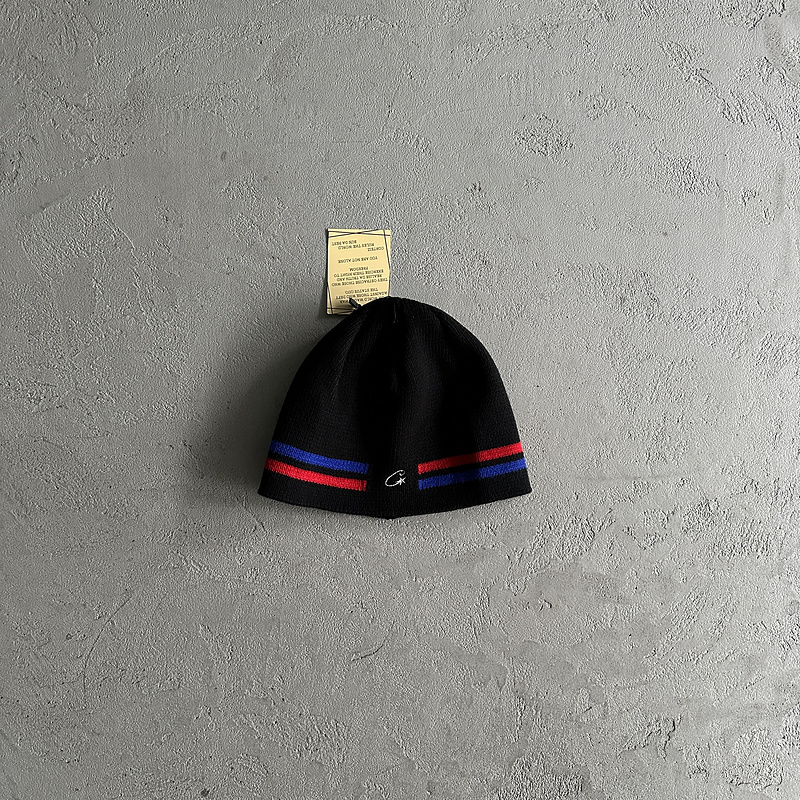 55¥  knit stripe beanie black red bule | Yupoo - Image 5
