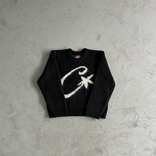 185¥ c star mohairknit sweater 