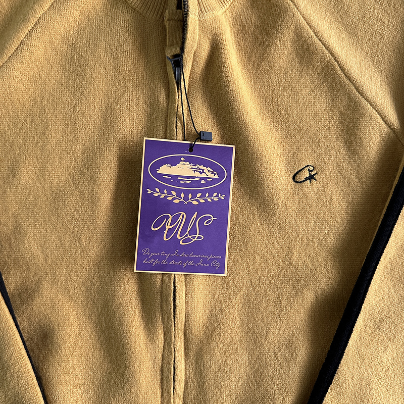 238¥Knit zip up fleece- yellow | Yupoo - Image 12