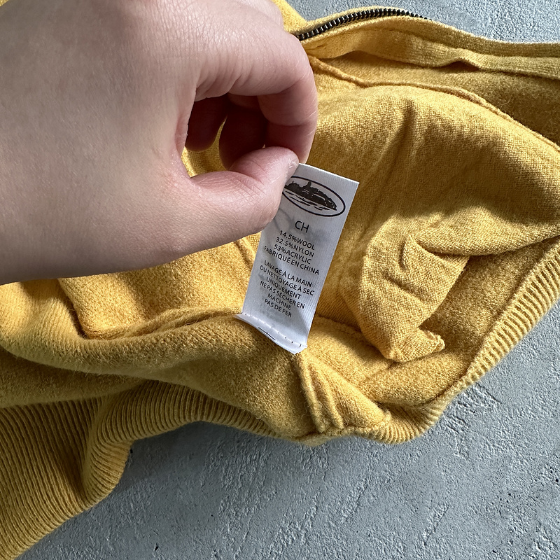 238¥Knit zip up fleece- yellow | Yupoo - Image 15