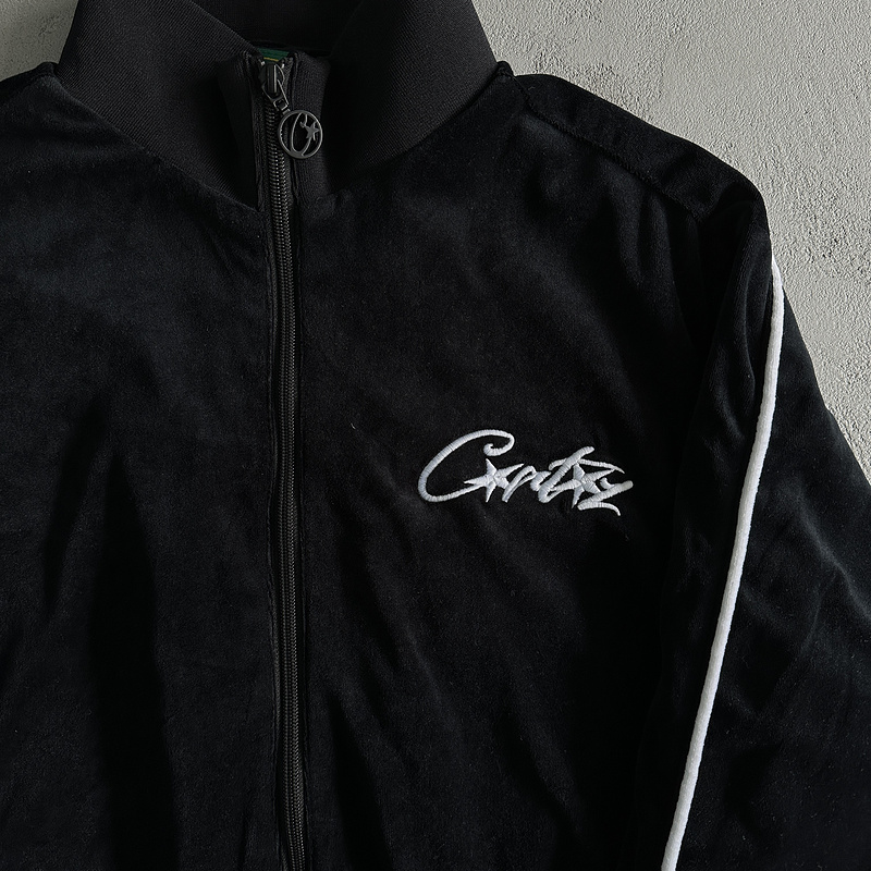 390¥ Velor track set – black | Yupoo - Image 11