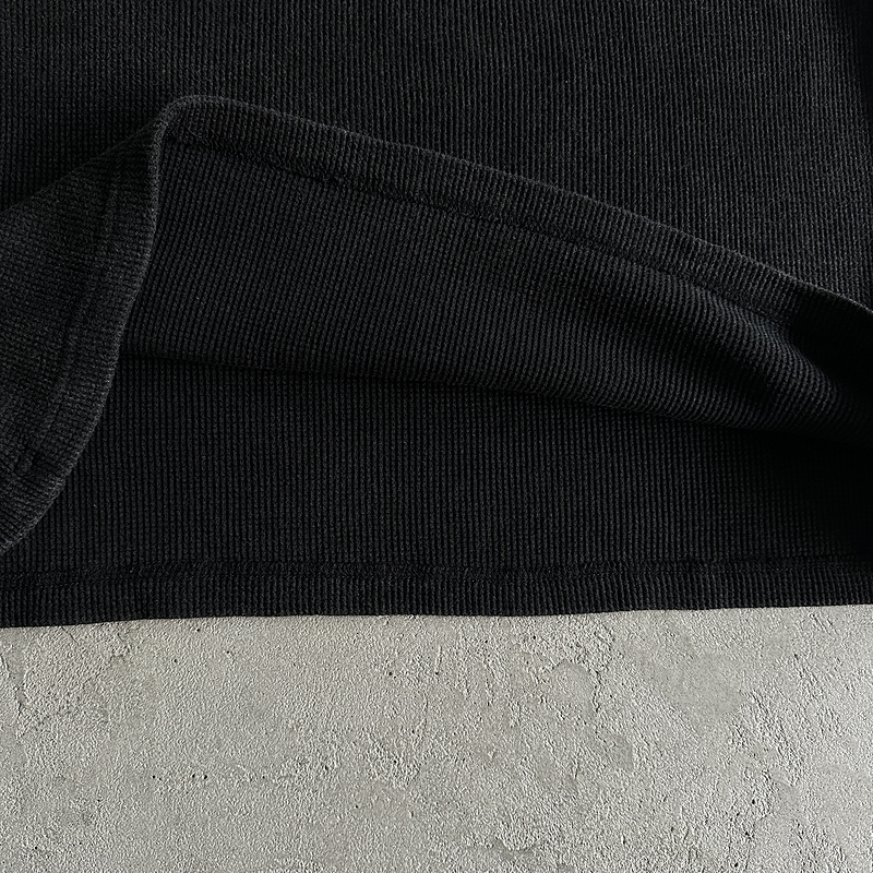 135¥ Eagle Print Waffle Long-sleeve-Black | Yupoo - Image 11