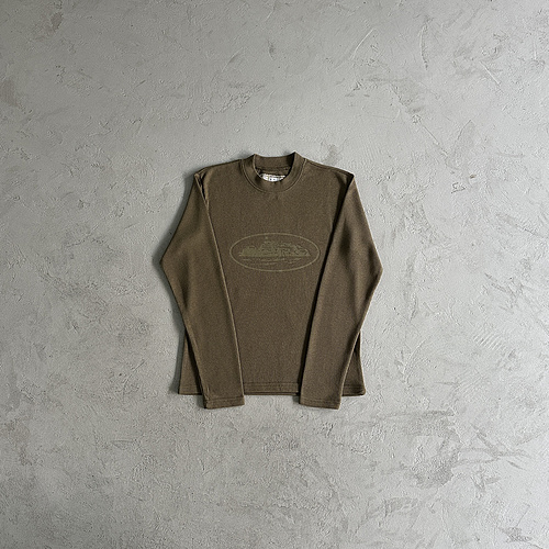 99¥ ALCATRAZ WAFFLE round LONGSLEVE 