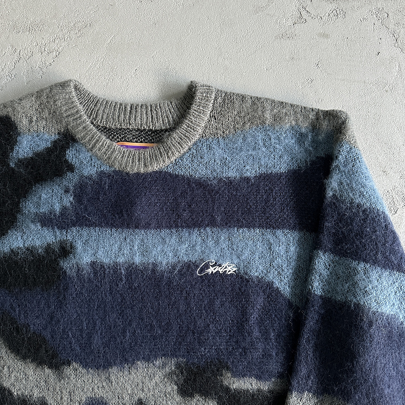 185¥ Mohair kmit sweater deep ocean camo | Yupoo - Image 7