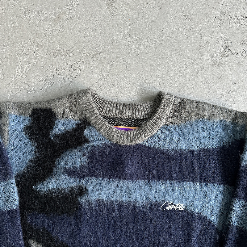 185¥ Mohair kmit sweater deep ocean camo | Yupoo - Image 8