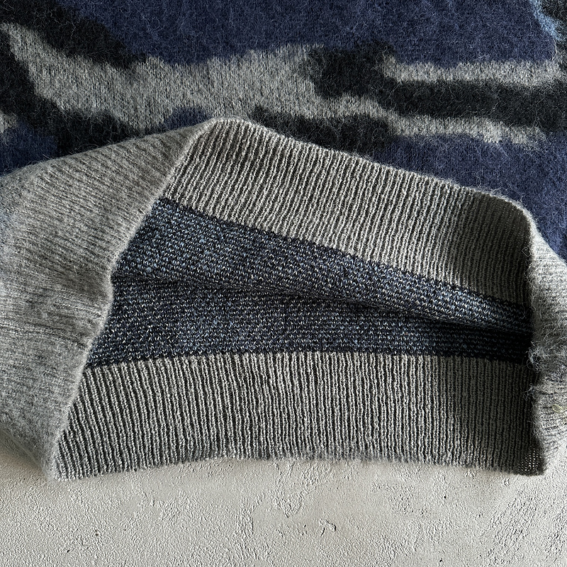 185¥ Mohair kmit sweater deep ocean camo | Yupoo - Image 14