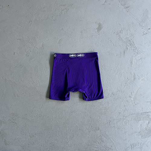 85¥ (3 PACK)ALCATRAZ BOXERS-Purple 