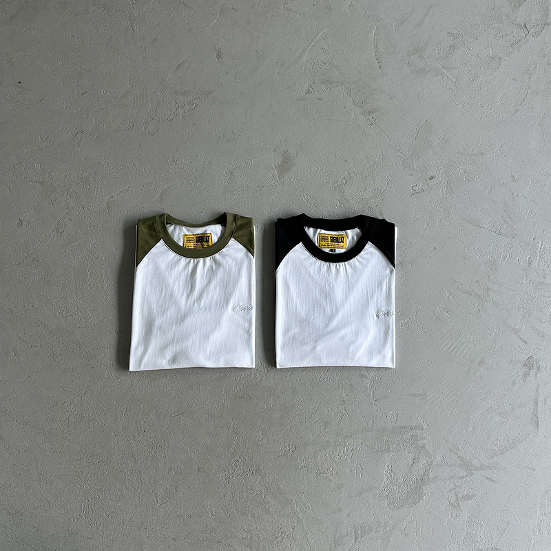 99¥ Contrast color shoulder long sleeve tee | Yupoo - Image 5