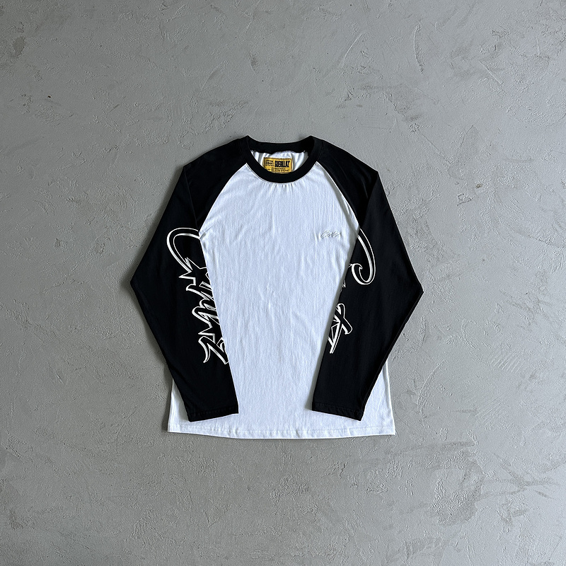 99¥ Contrast color shoulder long sleeve tee | Yupoo - Image 6