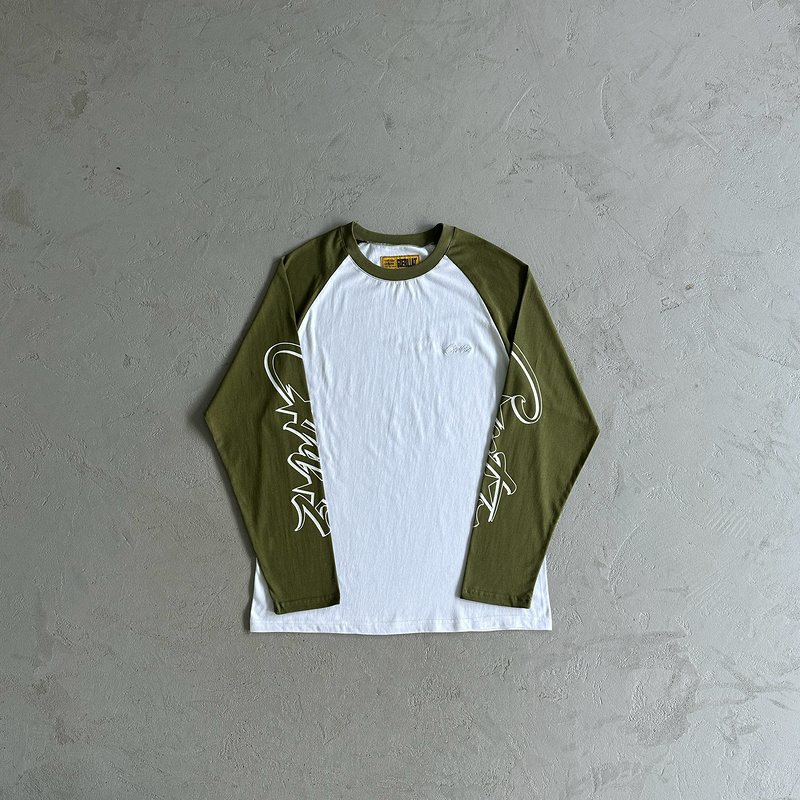 99¥ Contrast color shoulder long sleeve tee | Yupoo - Image 15