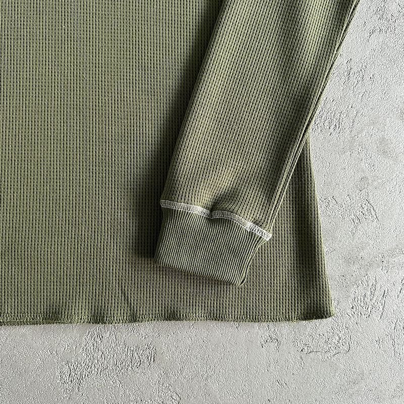 135¥ Waffle C Stars Long Sleeve-Army Green | Yupoo - Image 9