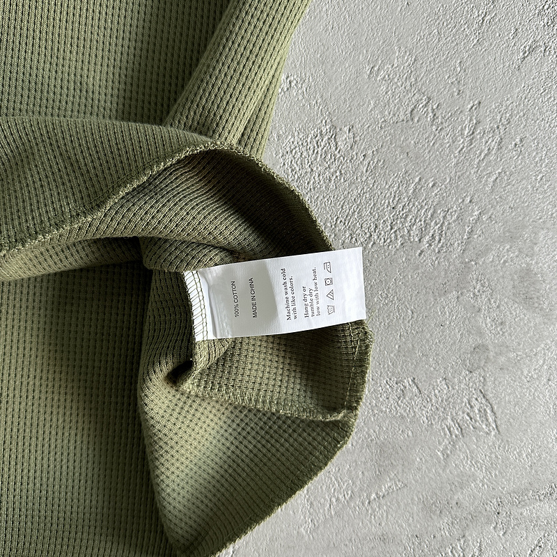 135¥ Waffle C Stars Long Sleeve-Army Green | Yupoo - Image 12