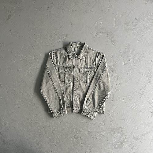 265¥c-star denim jacket-grey 