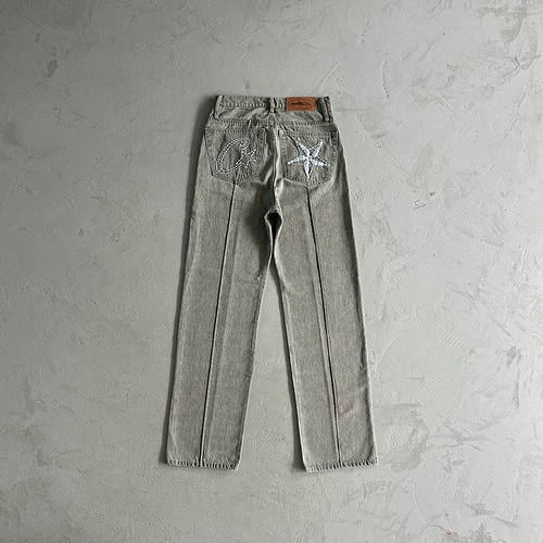 229¥denim jeans-gray 