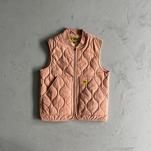 189¥ Guerillaz Quilted Vest - Pink 