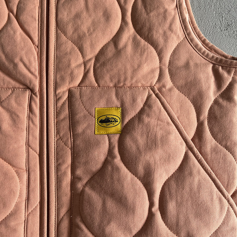 189¥ Guerillaz Quilted Vest - Pink | Yupoo - Image 8