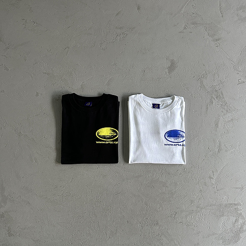 75¥ full back logo t-shirt 