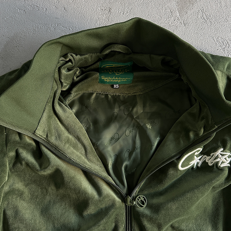 390¥ Velor track set – Green | Yupoo - Image 15