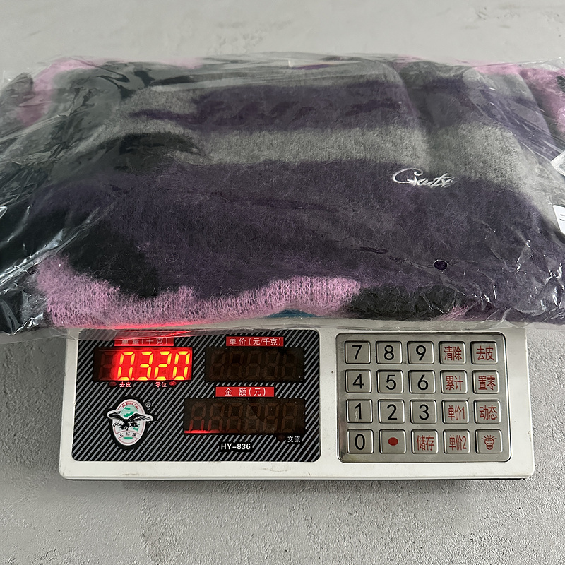 185¥ Mohair Purple Camo Knitted Jumper | Yupoo - Image 3