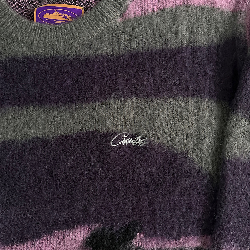 185¥ Mohair Purple Camo Knitted Jumper | Yupoo - Image 7