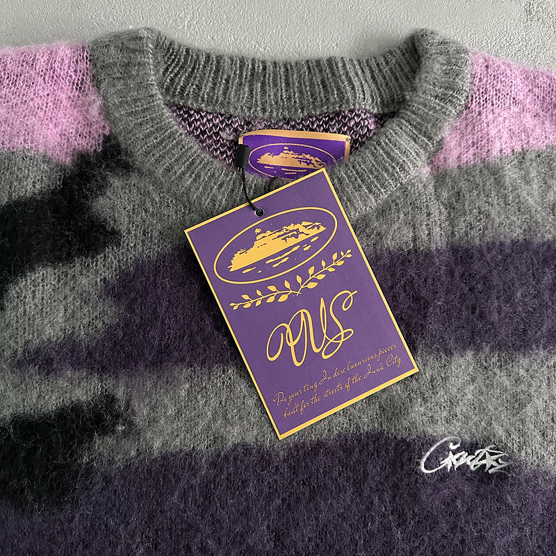 185¥ Mohair Purple Camo Knitted Jumper | Yupoo - Image 8