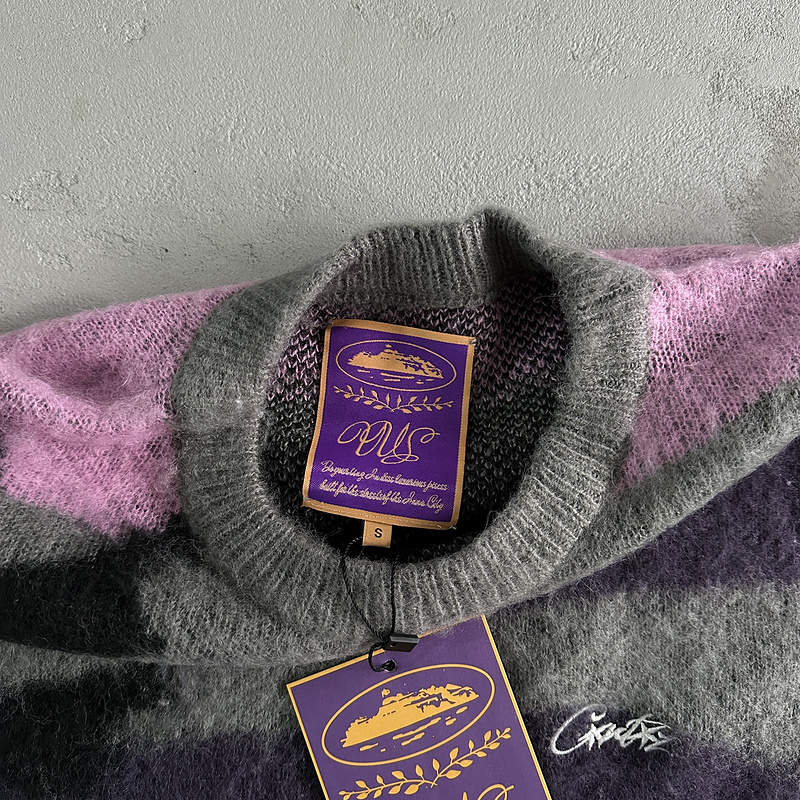 185¥ Mohair Purple Camo Knitted Jumper | Yupoo - Image 9