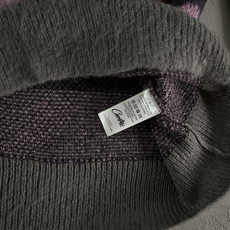 185¥ Mohair Purple Camo Knitted Jumper | Yupoo - Image 12