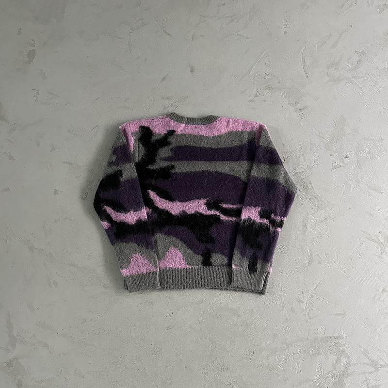 185¥ Mohair Purple Camo Knitted Jumper | Yupoo - Image 13