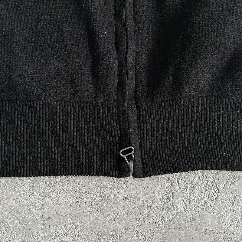 238¥ Knit zip up fleece-black | Yupoo - Image 15