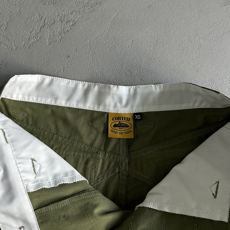 185¥Slant pocket green shorts | Yupoo - Image 6