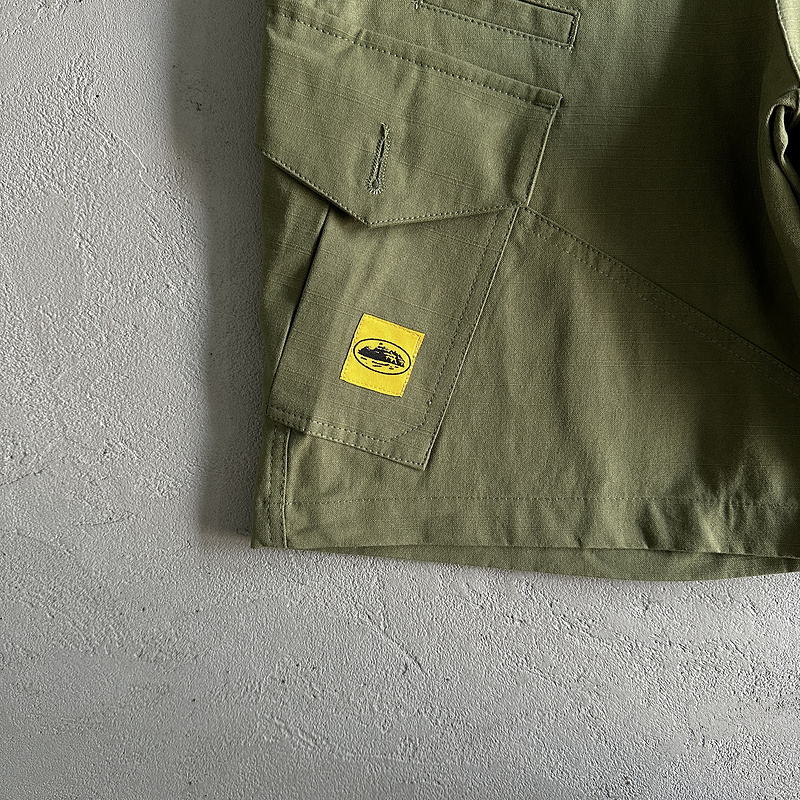 185¥Slant pocket green shorts | Yupoo - Image 10